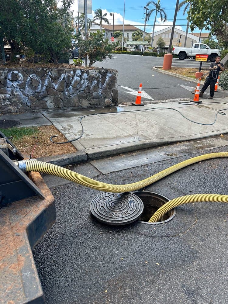 Sump pump service on O'ahu